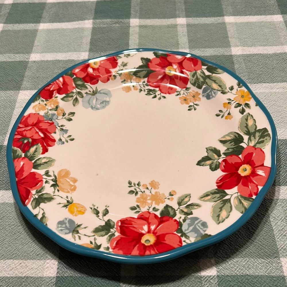 The Pioneer Wolman plate